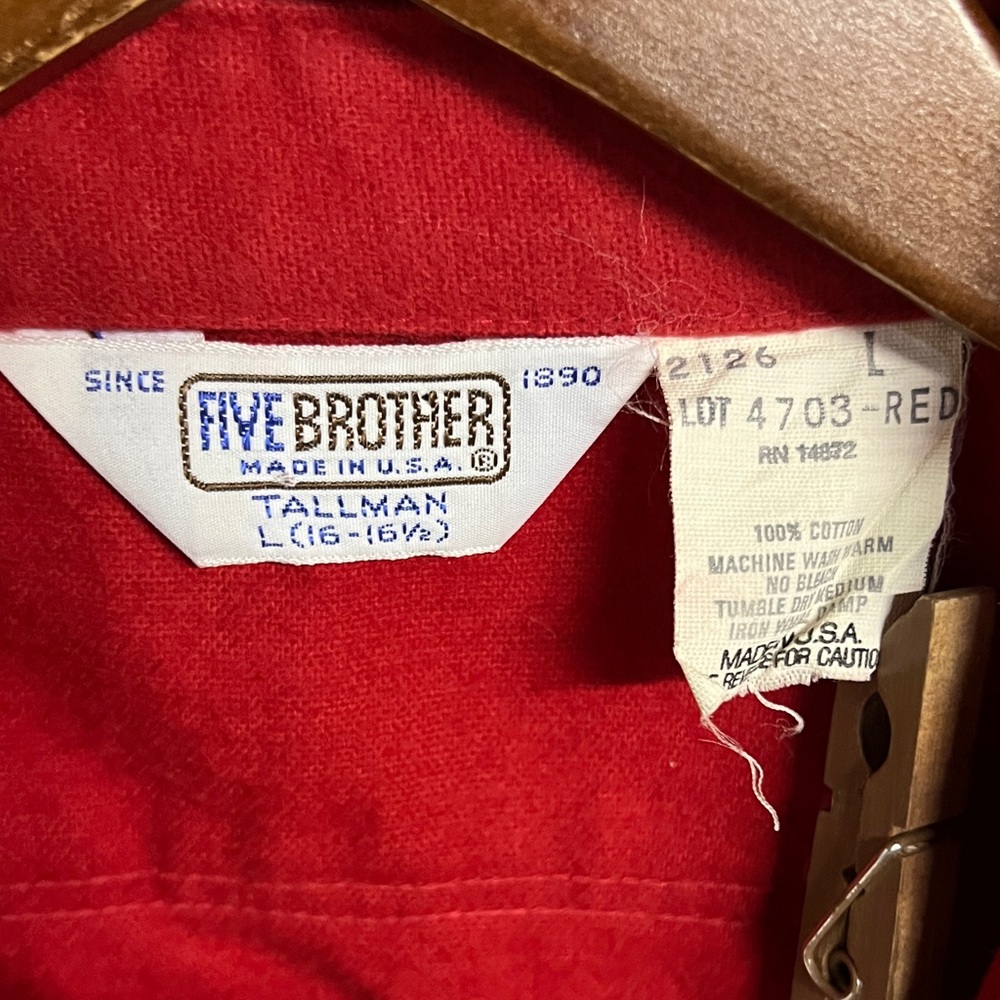 Five Brother Vintage Button Down - image 2